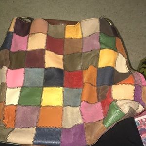 Lucky brand patchwork pocketbook